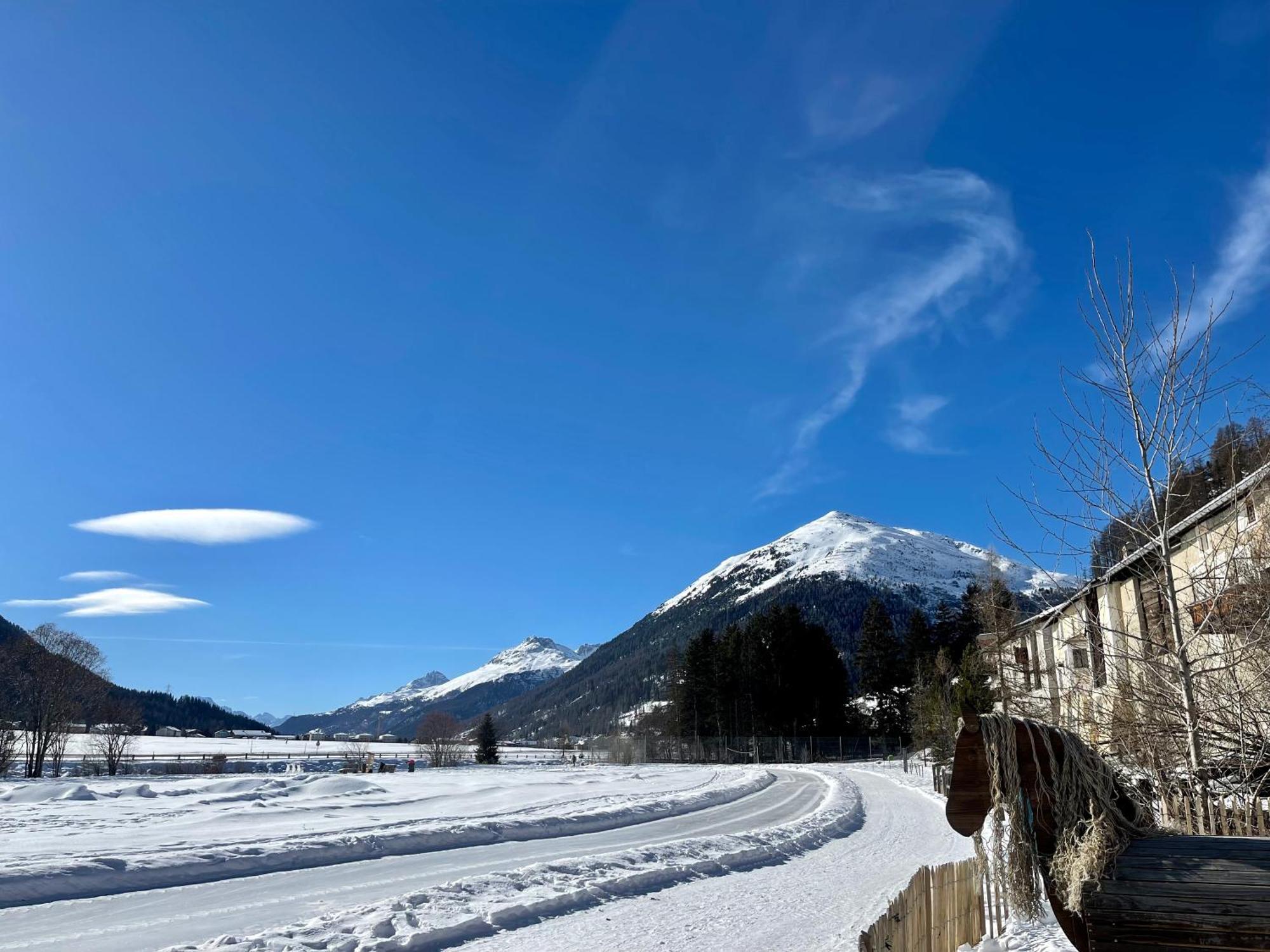 Chalet St Moritz Madulain Kültér fotó